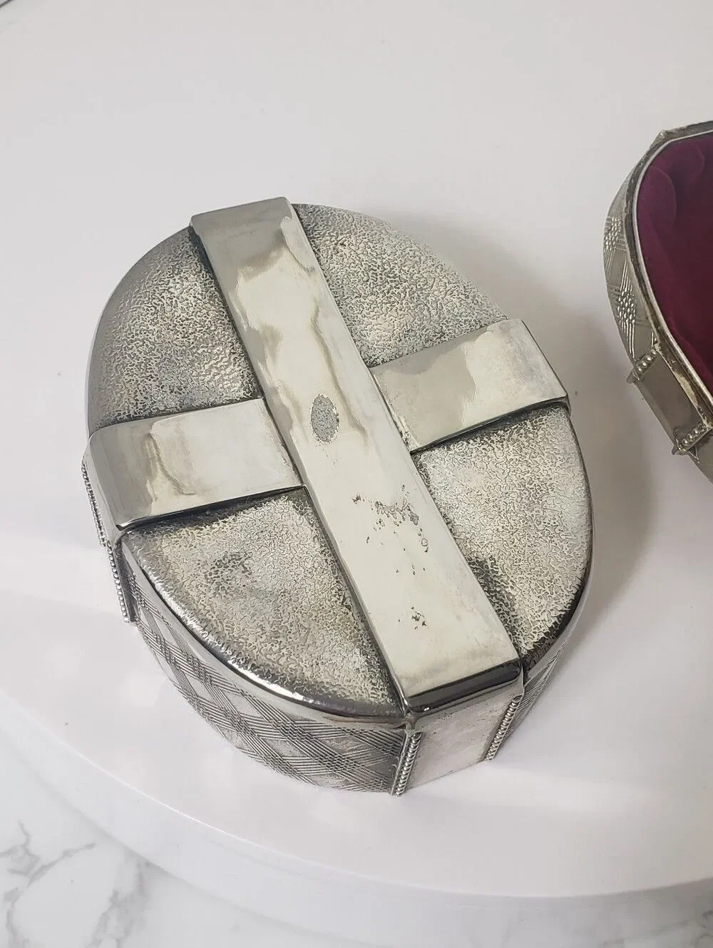 GODINGER SILVER ART CO. Silver-Plated Trinket Box